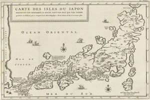 Landkaart van Japan