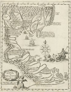 Landkaart van Tonquin