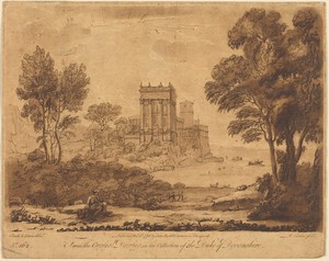 Landscape No. 162 from "Liber Veritatis"