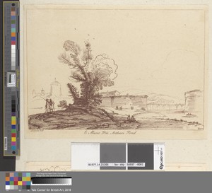 Landscape with a Bridge Connecting Two Parts of a Fortress