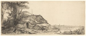 Landscape with a Cottage and a Large Tree
