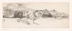 Landscape with a farm building and the 'house with the tower'