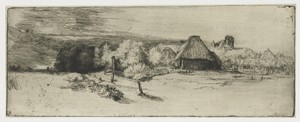 Landscape with a Farm Building and the House with the Tower