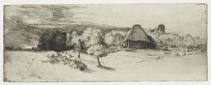 Landscape with a farm building and the 'house with the tower'