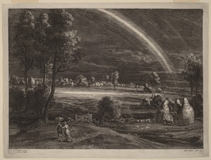 Landscape with a Large Rainbow
