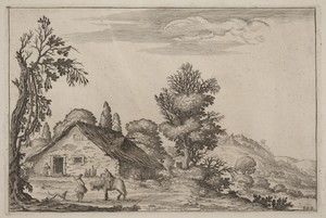 Landscape with a Traveler before a Cottage