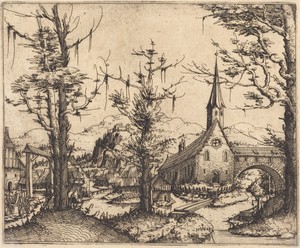 Landscape with a Village Church