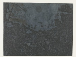 Landscape with a Waterfall, Second Version