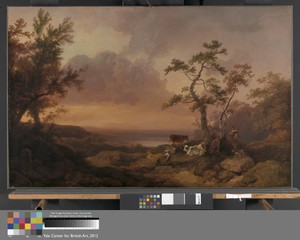 Landscape with Cattle and Peasant
