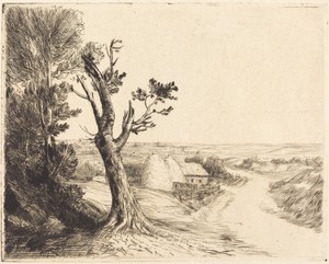Landscape with Haystacks (Le paysage aux meules)