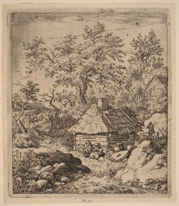 Landscape with Millstone near a Cask