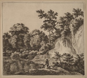 Landscape with River and Rock