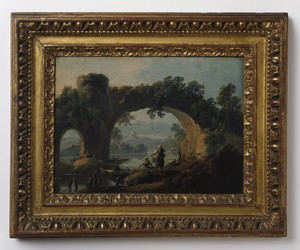 Landscape with Rustic Figures