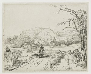 Landscape with Sportsman and Dogs (‘Het jagertje’)