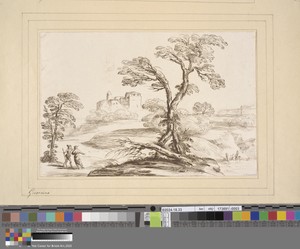 Landscape with Two Travellers Talking