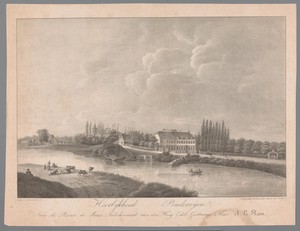 Landschap in de omgeving van Poederoijen