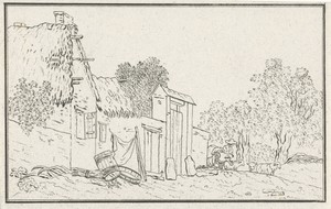 Landschap met boerderij