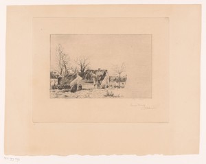 Landschap met boerderijen