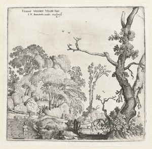 Landschap met bomen