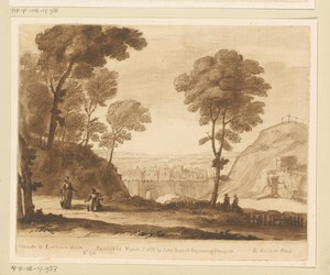 Landschap met Christus die aan Maria Magdalena verschijnt (Noli me tangere)