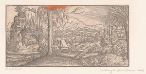 Landschap met Christus en de Emmaüsgangers