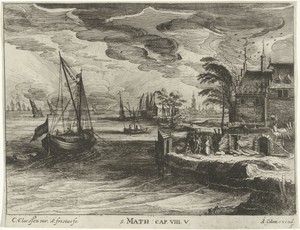 Landschap met Christus en de hoofdman van Kafarnaüm