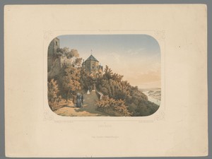 Landschap met de burcht Rheineck