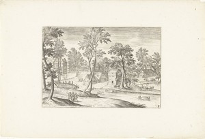 Landschap met de Emmaüsgangers