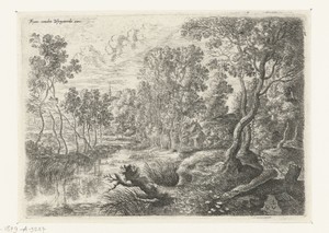 Landschap met een beek