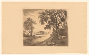Landschap met een beek