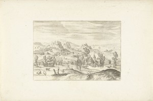 Landschap met een beekje