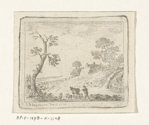 Landschap met een herder
