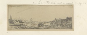 Landschap met een koets