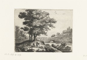 Landschap met een rivier
