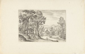 Landschap met een rivier