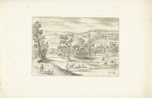 Landschap met een weide