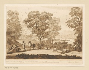 Landschap met Erminia en de schaapsherder