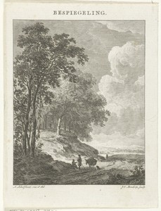 Landschap met figuren