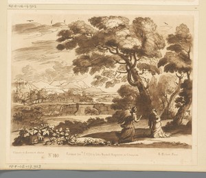 Landschap met Hagar en de engel
