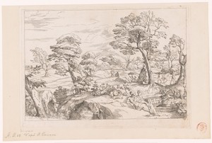 Landschap met Heilige Familie