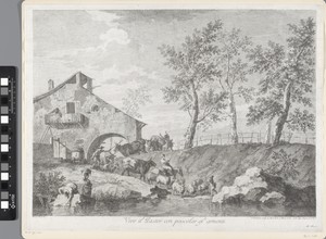 Landschap met herders