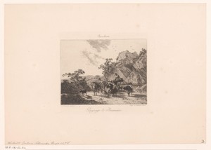 Landschap met herders en een kudde