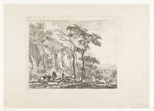 Landschap met herders