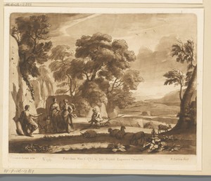 Landschap met het oordeel van Paris