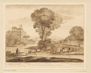 Landschap met Jacobs reis naar Kanaän