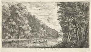 Landschap met kanaal