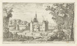 Landschap met kasteel