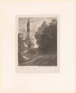 Landschap met meanderende rivier
