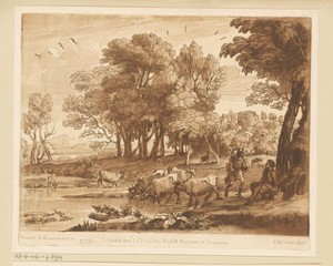 Landschap met Mercurius en Battus