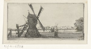 Landschap met molen